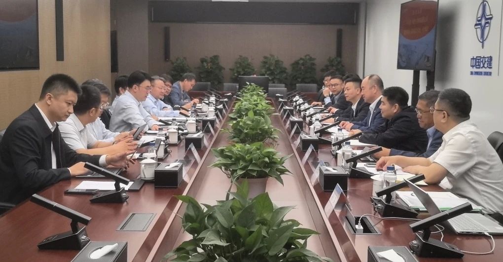 一航局领导到水电对外拜访交流