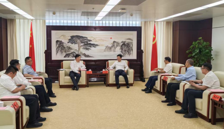 殷天军到河南铁建投集团拜访交流