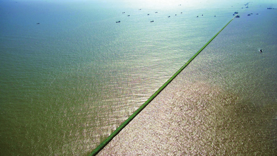 长江口深水航道整治工程