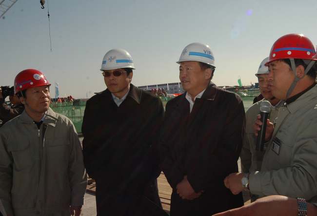 General Secretary of the Party and President of CCCC, Mr. Liu Qitao, visited FHEC for working investigation and instruction