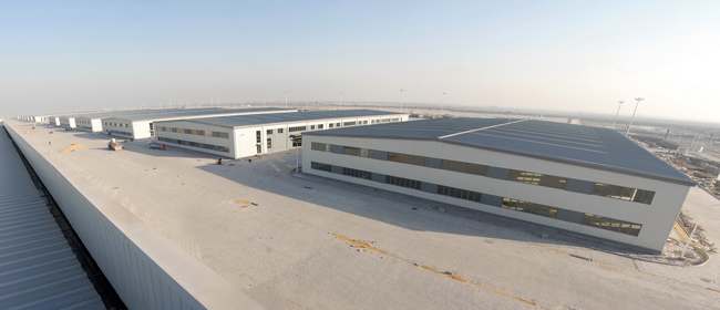 公司承建的东疆仓库通过竣工验收