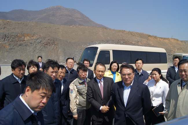 General Secretary Wang Min of Liaoning Province Visited FHEC Project in Changxing Island