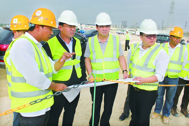 Mao Yuanping, General Manager of FHEC Inspected and Guided Projects in KSA
