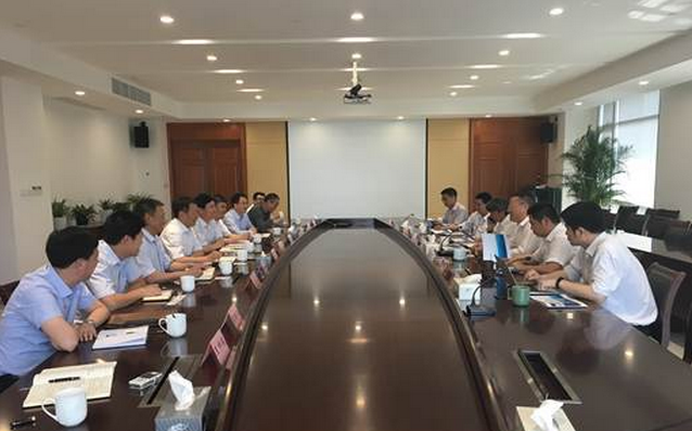 王洪涛总经理会见浙江交投沿海板块董事长叶楠
