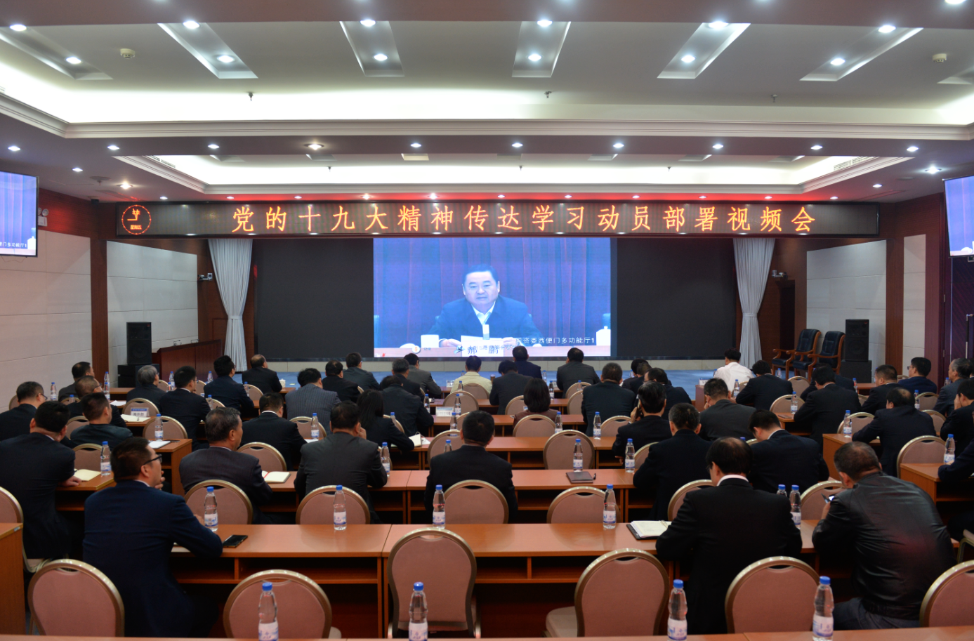 公司兴起学习宣贯十九大精神热潮