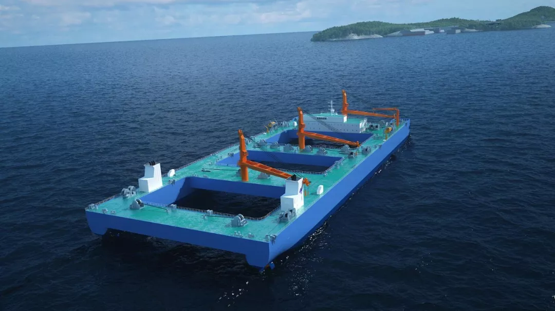 公司自航式沉管运输安装一体船建造开工