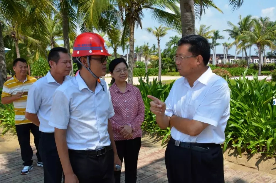 海南省政协主席毛万春率团调研公司项目