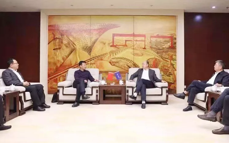 公司领导到三航局座谈交流