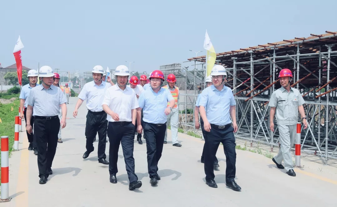 王洪涛拜访湖州市南浔区政府并到公司项目调研