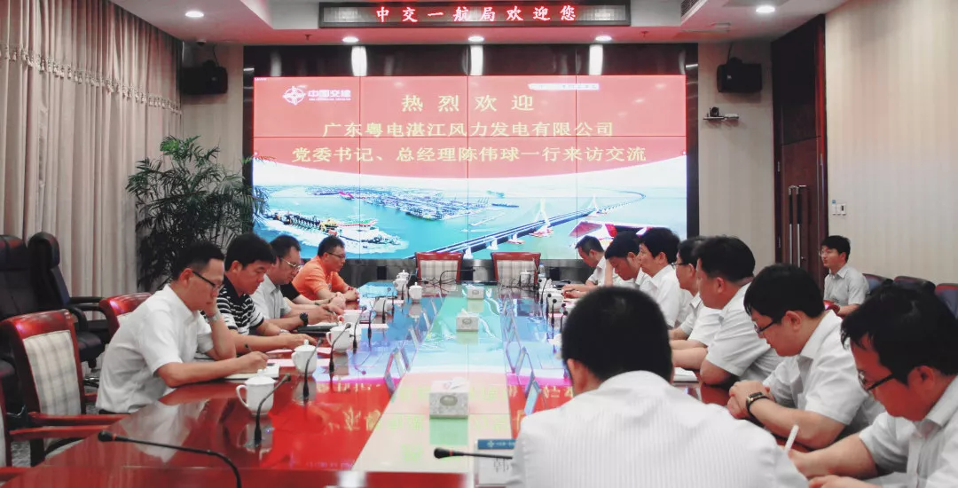 广东粤电湛江风力发电有限公司到公司交流座谈