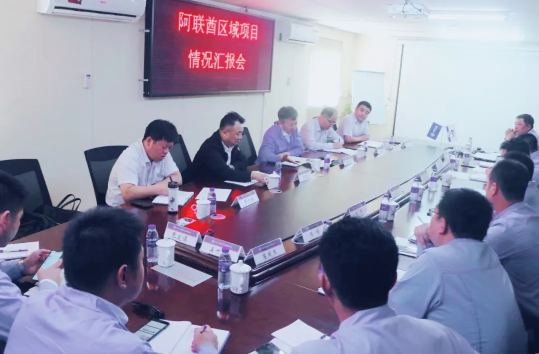 王洪涛到公司阿联酋在建项目调研指导