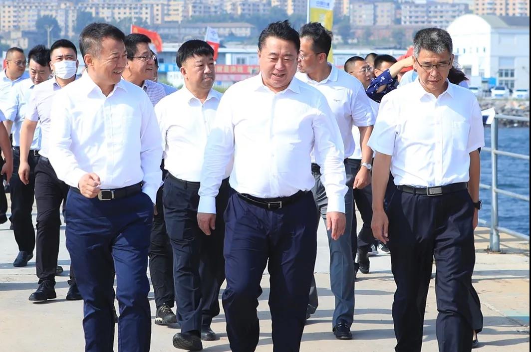 大连市领导到大连湾海底隧道和光明路延伸工程走访调研