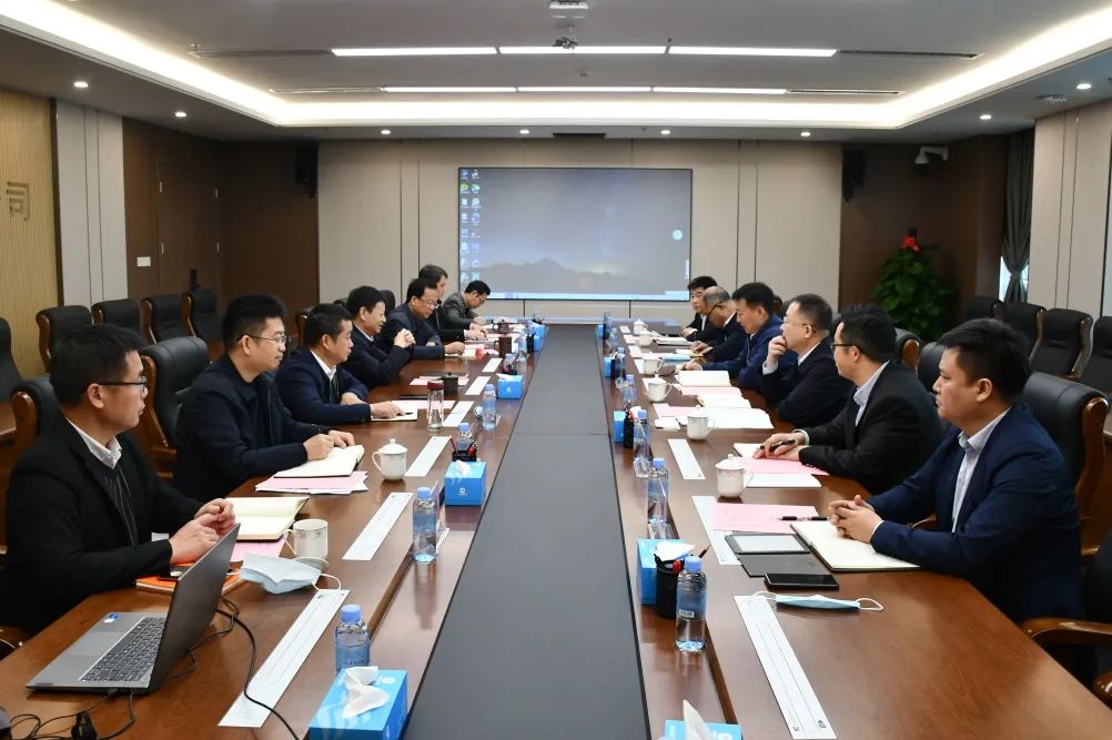 一航局领导到平陆运河集团公司拜访交流
